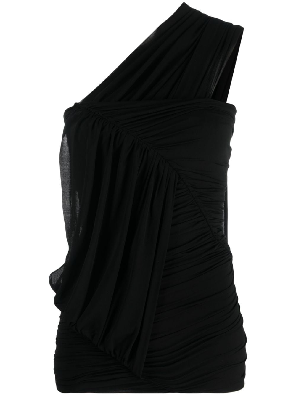 Rick Owens RICK OWENS- One-shoulder Draped Top