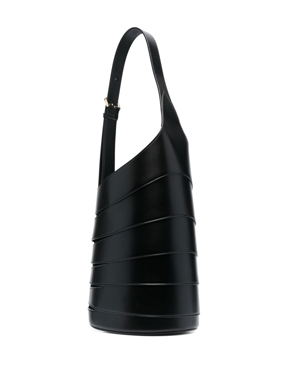 Alaïa ALAÏA- Babel Leather Shoulder Bag