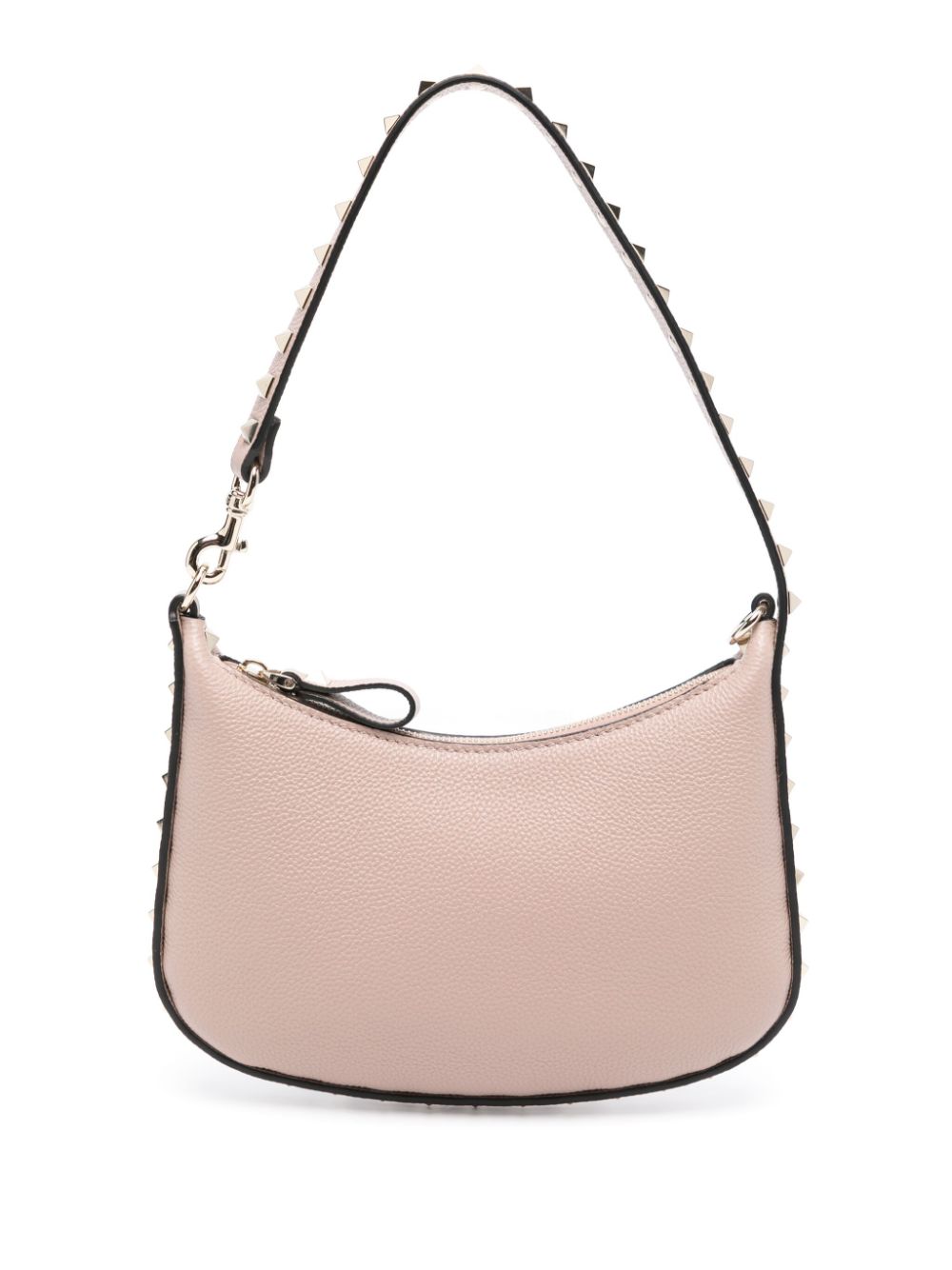 VALENTINO GARAVANI VALENTINO GARAVANI- Rockstud Mini Leather Hobo Bag