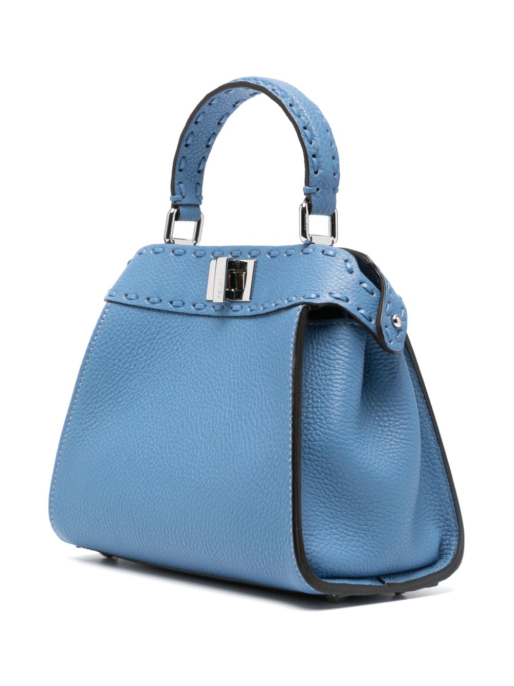 FENDI FENDI- Peekaboo Mini Leather Handbag