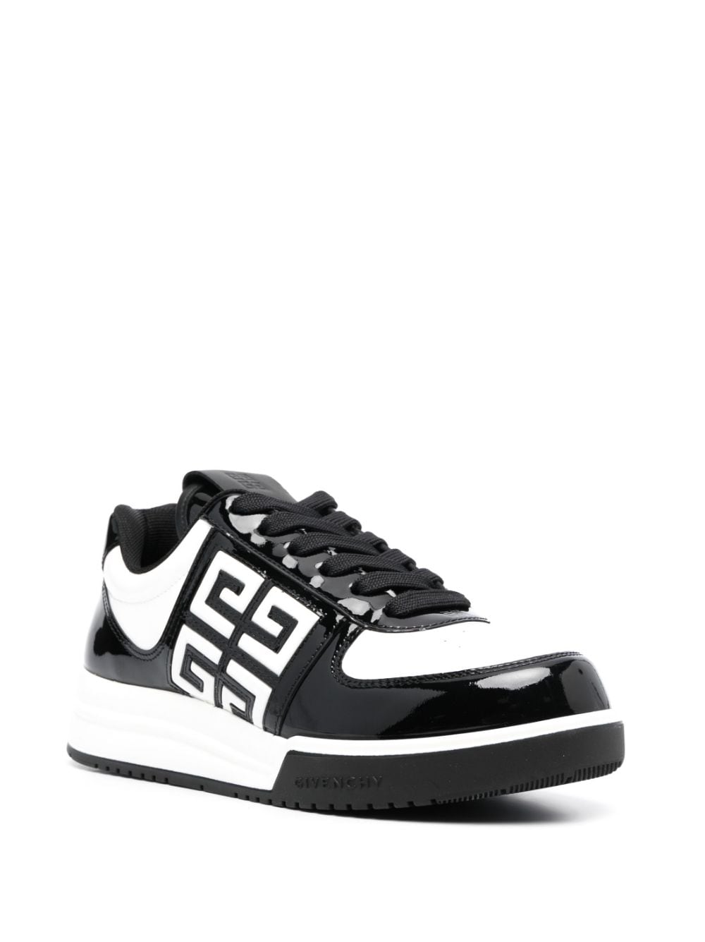 Givenchy GIVENCHY- G4 Leather Low Top Sneakers