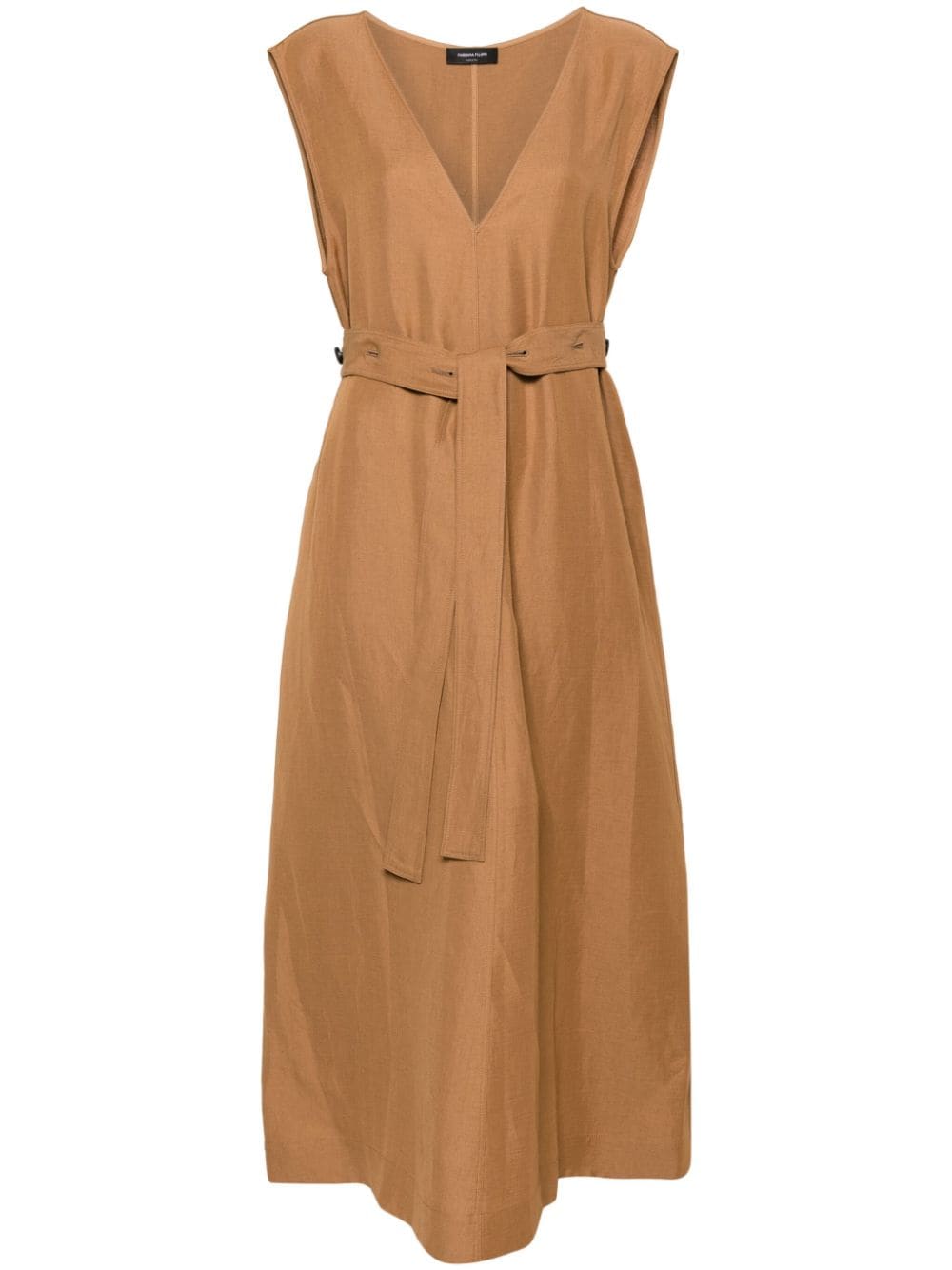 Fabiana Filippi FABIANA FILIPPI- Linen Blend Midi Dress