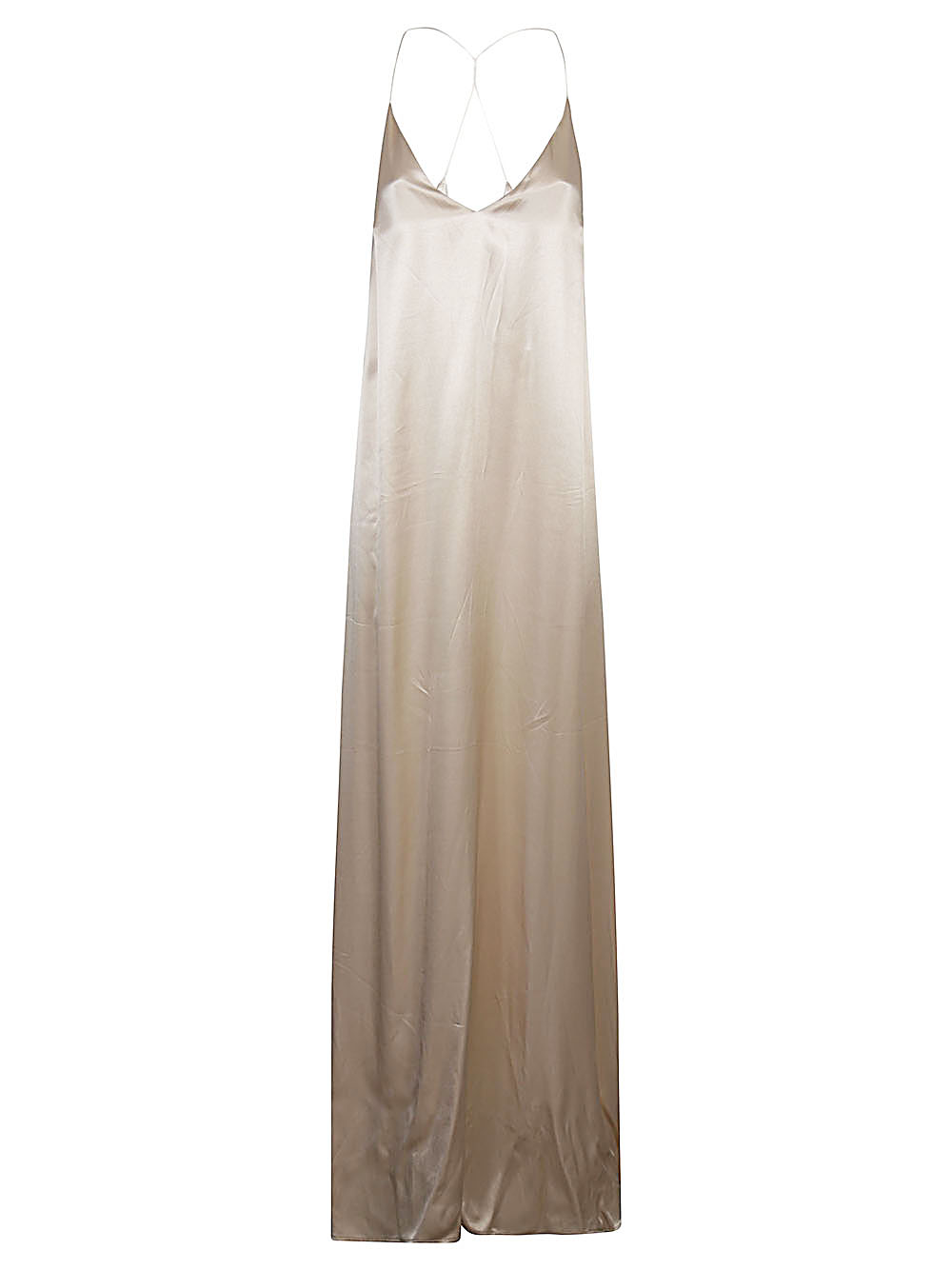  THE NINA STUDIO- Athena Long Silk Dress