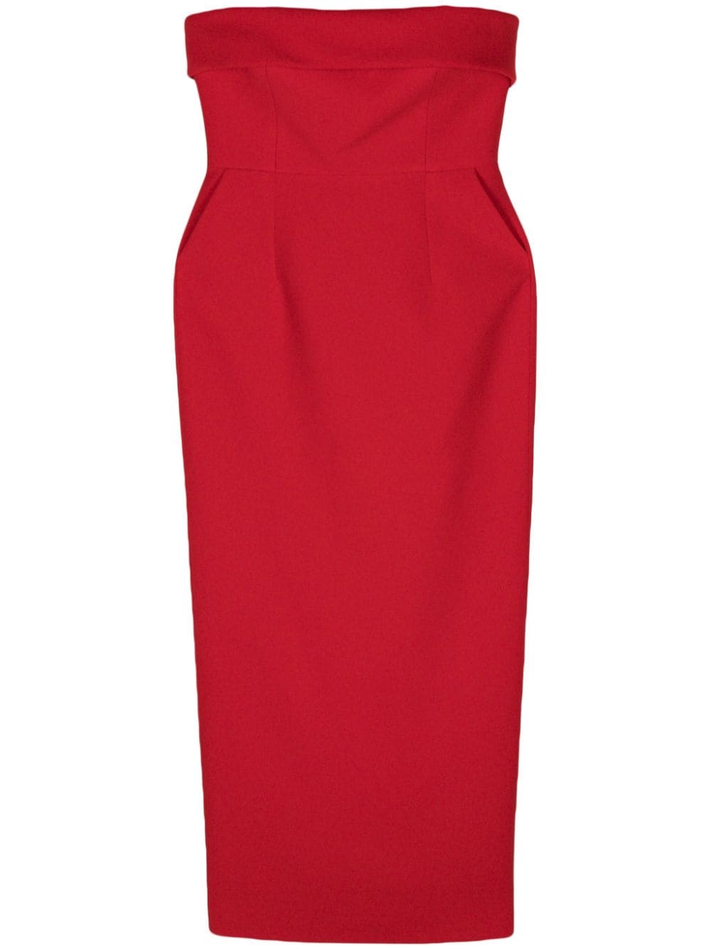 The New Arrivals by Ilkyaz Ozel THE NEW ARRIVALS BY ILKYAZ OZEL- Rhea Long Pencil Dress