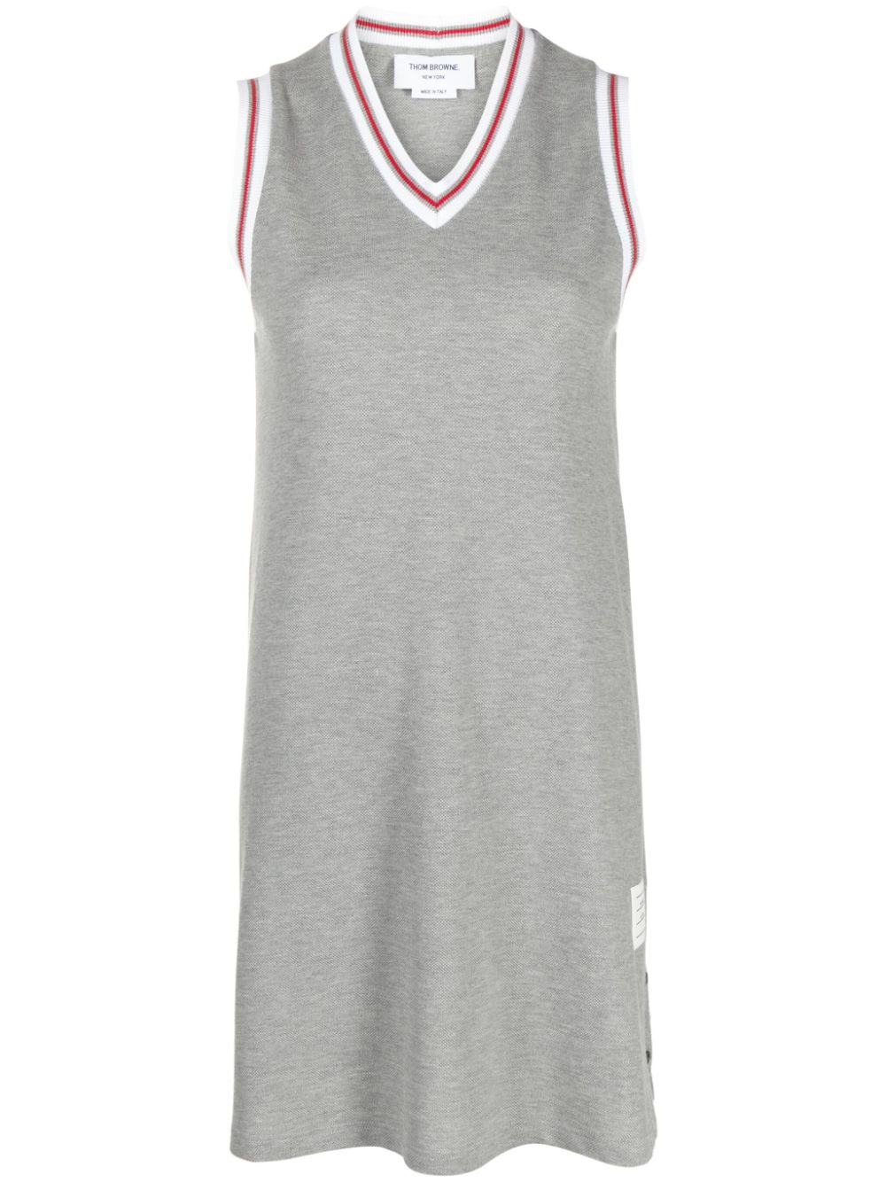 Thom Browne THOM BROWNE- Rwb Cotton Tennis Dress