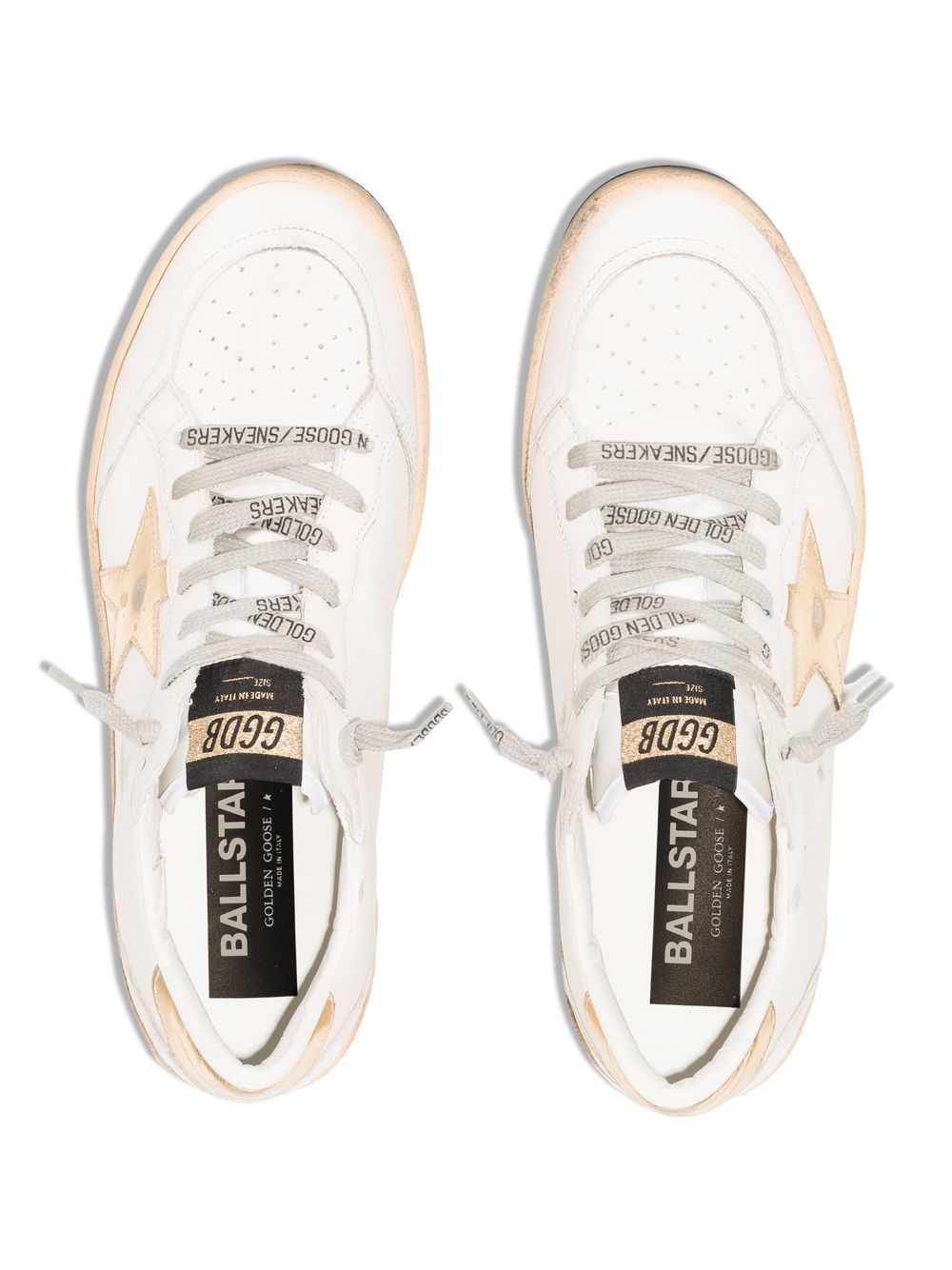 Golden Goose GOLDEN GOOSE- Ball Star Leather Sneakers