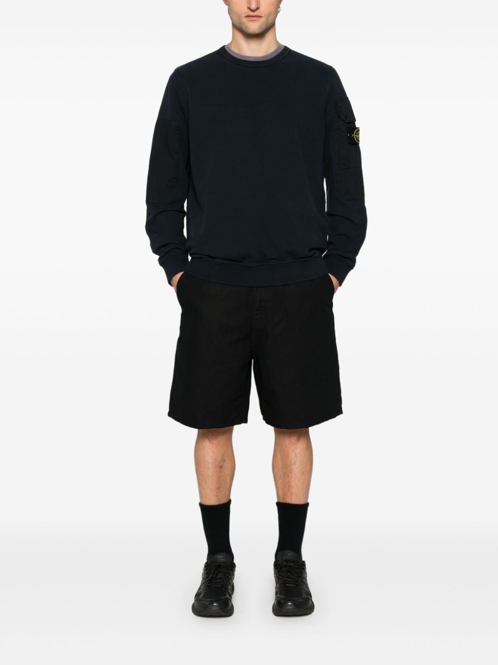 Stone Island STONE ISLAND- Sweatshirt With Logo