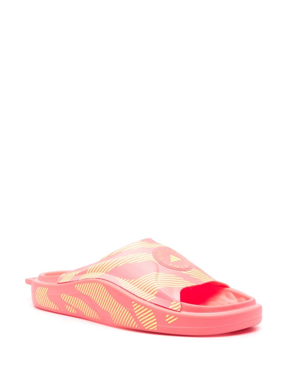 Adidas By Stella Mccartney ADIDAS BY STELLA MCCARTNEY- Printed Rubber Slides