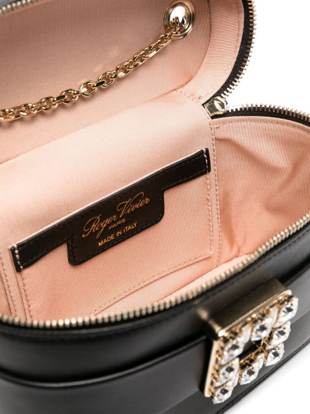 Roger Vivier ROGER VIVIER- Vanity Leather Micro Bag