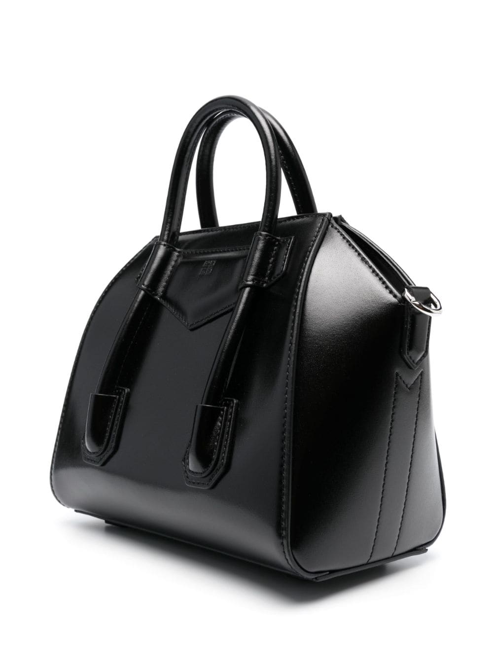 Givenchy GIVENCHY- Antigna Lock Mini Leather Handbag