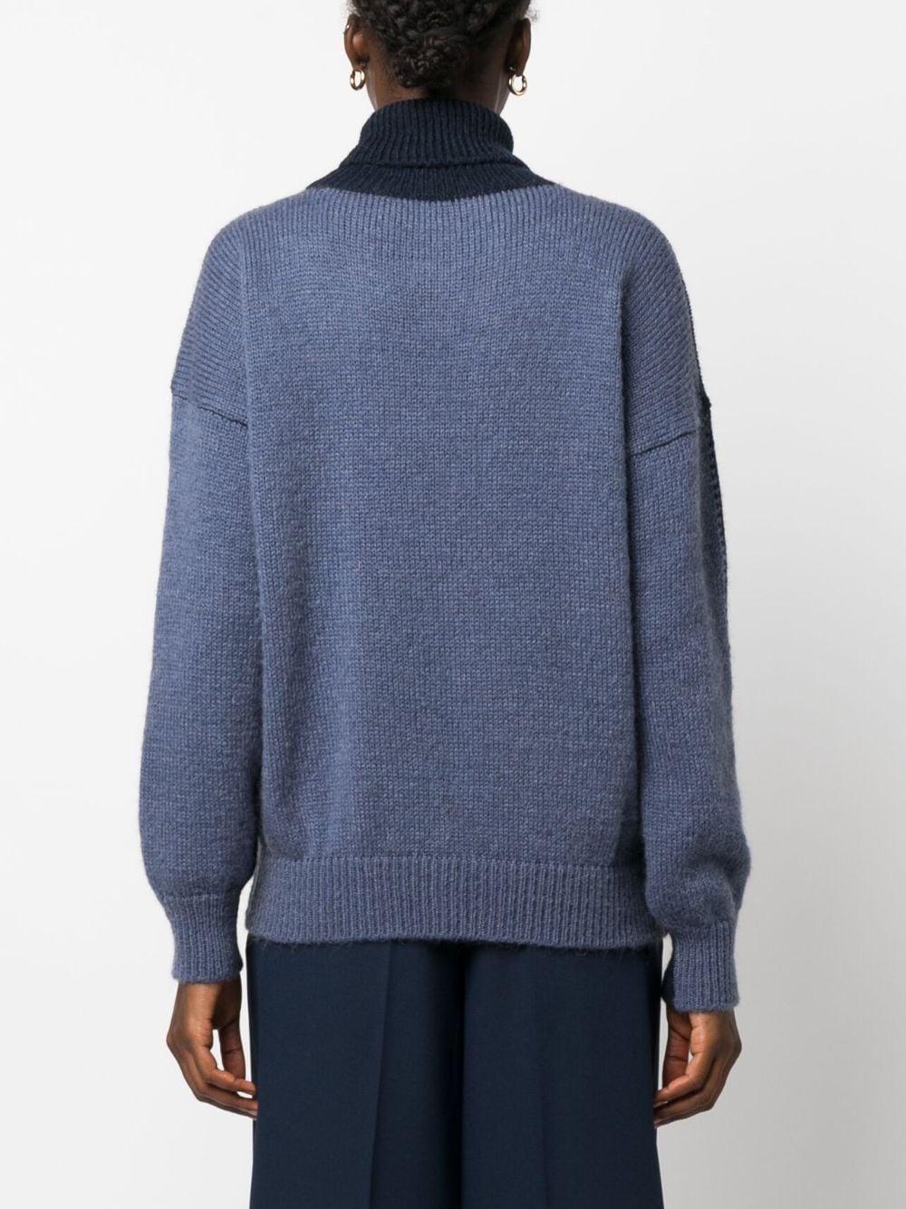 Alysi ALYSI- Mohair Wool Turtleneck Sweater