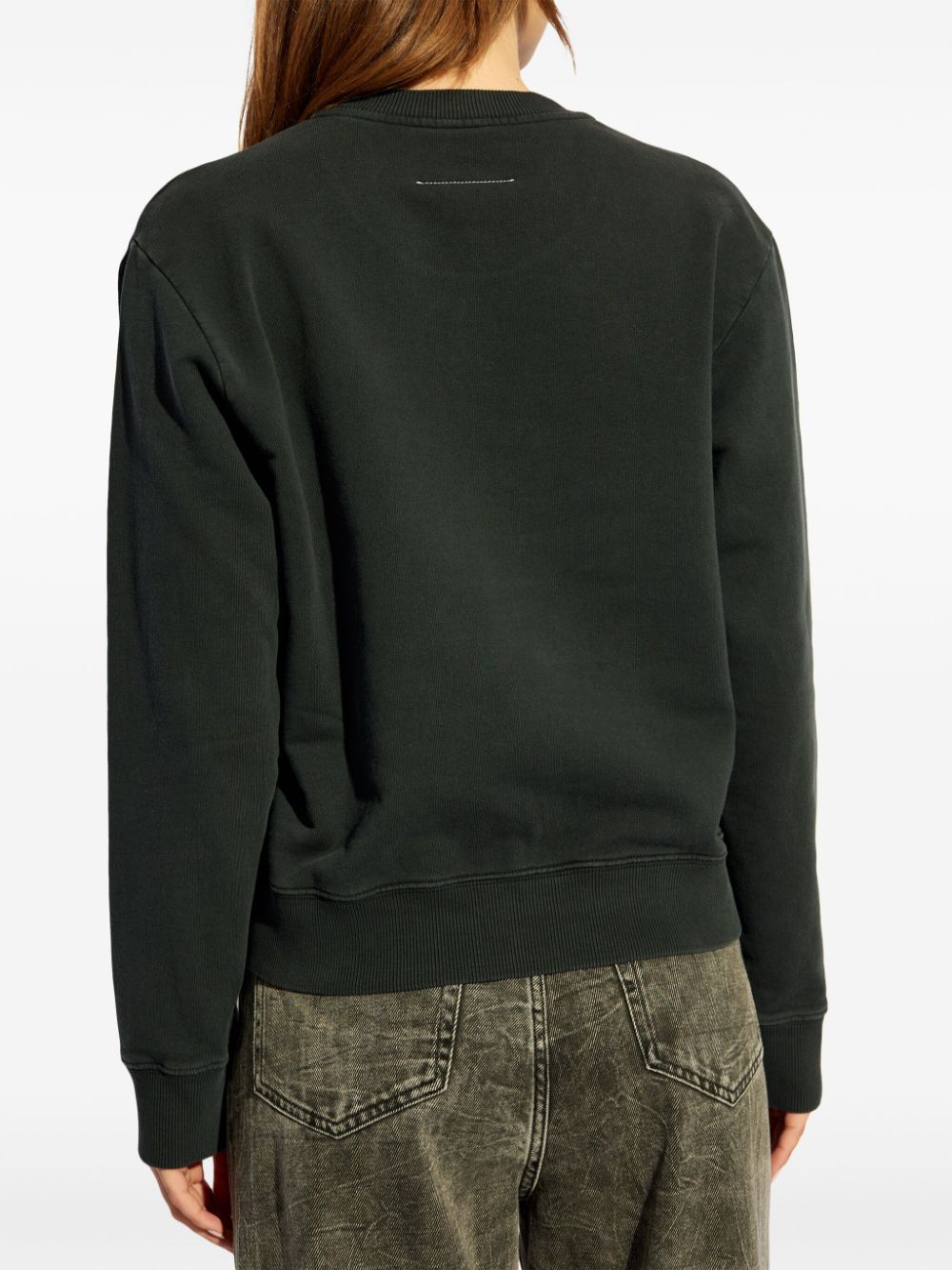 MM6 Maison Margiela MM6 MAISON MARGIELA- Logo Cotton Sweatshirt