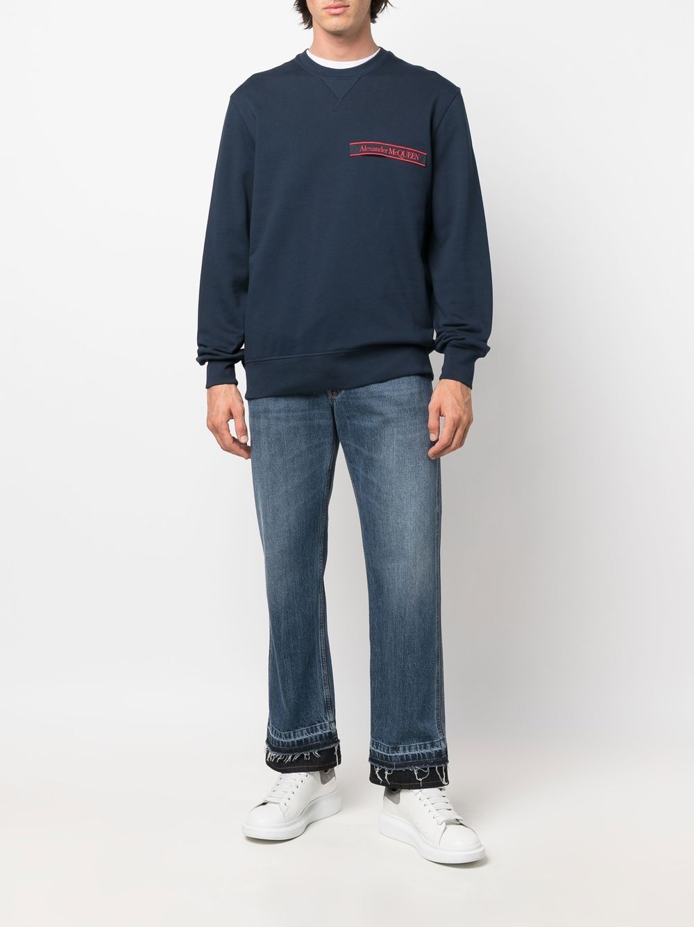 Alexander McQueen ALEXANDER MCQUEEN- Cotton Sweatshirt With Logo