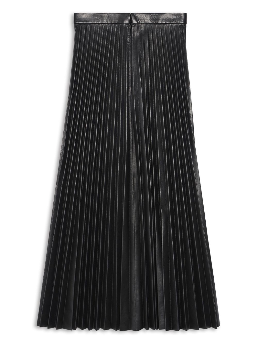 Balenciaga BALENCIAGA- Leather Pleated Skirt