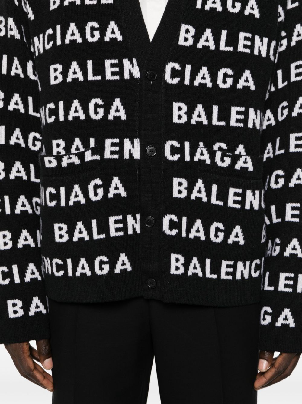 Balenciaga BALENCIAGA- Cardigan With Logo