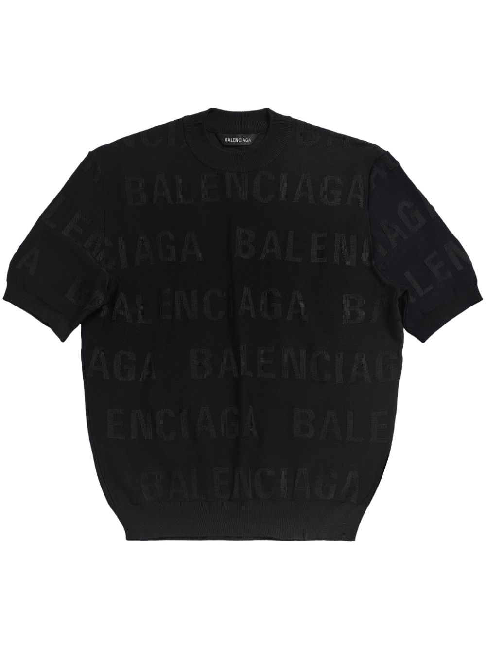 Balenciaga BALENCIAGA- Allover Logo Top