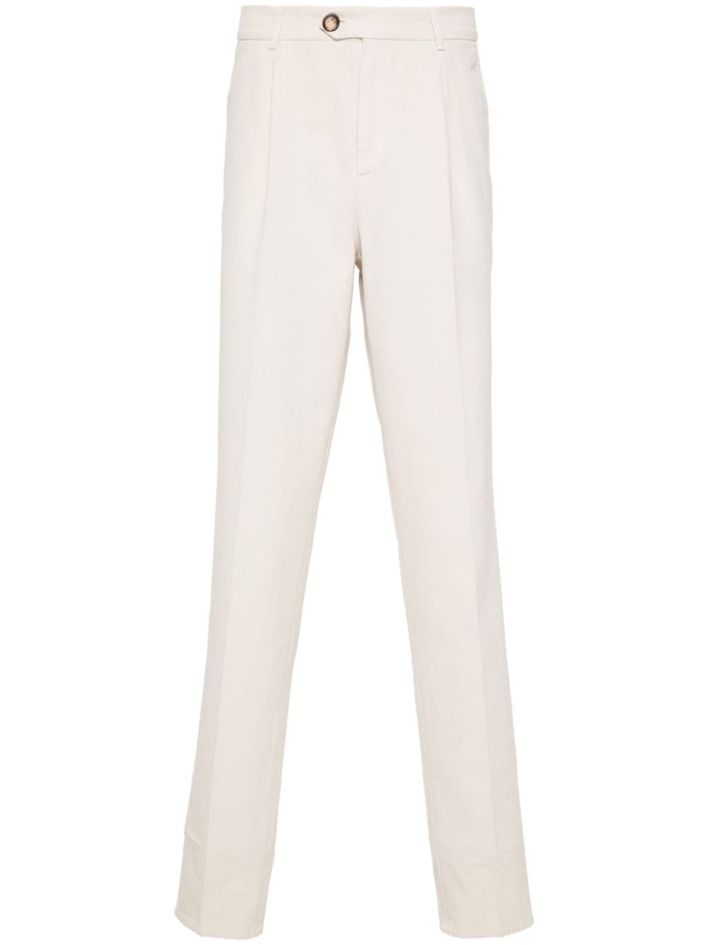 Brunello Cucinelli BRUNELLO CUCINELLI- Cotton Chino Trousers