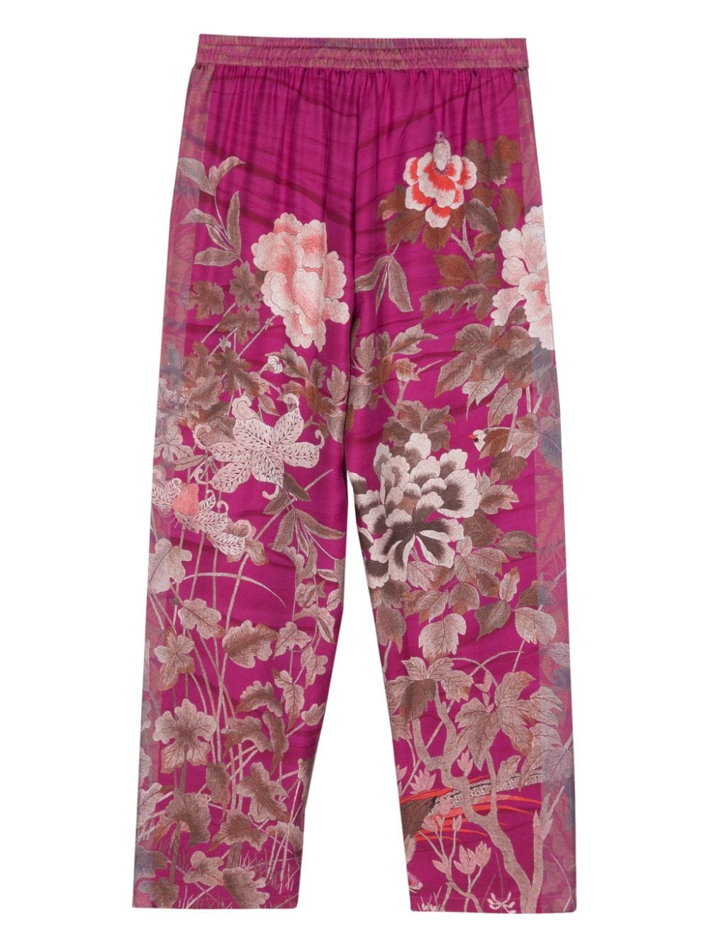 Pierre-Louis Mascia PIERRE-LOUIS MASCIA- Printed Silk Trousers