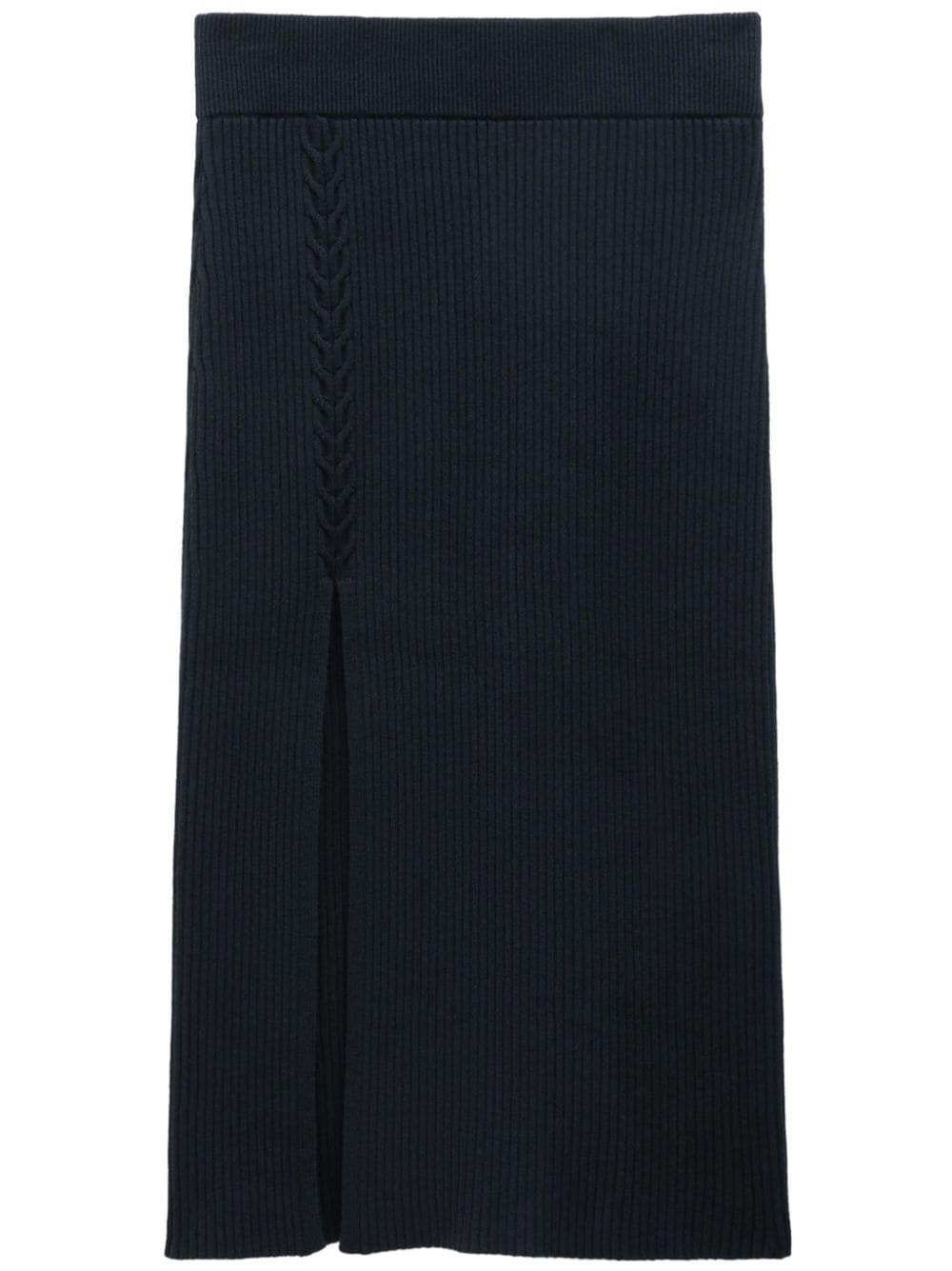 Filippa K FILIPPA K- Cable Knit Asymmetrical Skirt