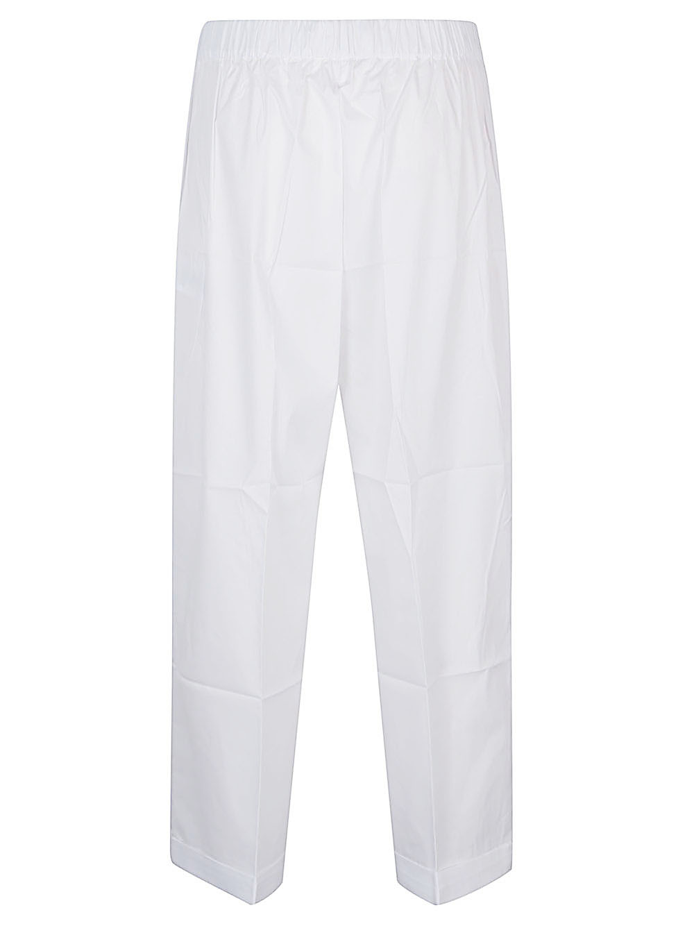 Liviana Conti LIVIANA CONTI- Cotton Blend Cropped Trousers