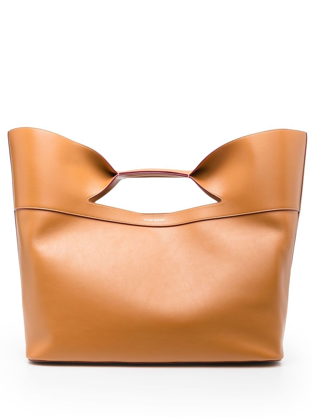 Alexander McQueen ALEXANDER MCQUEEN- The Bow Large Leather Tote Bag