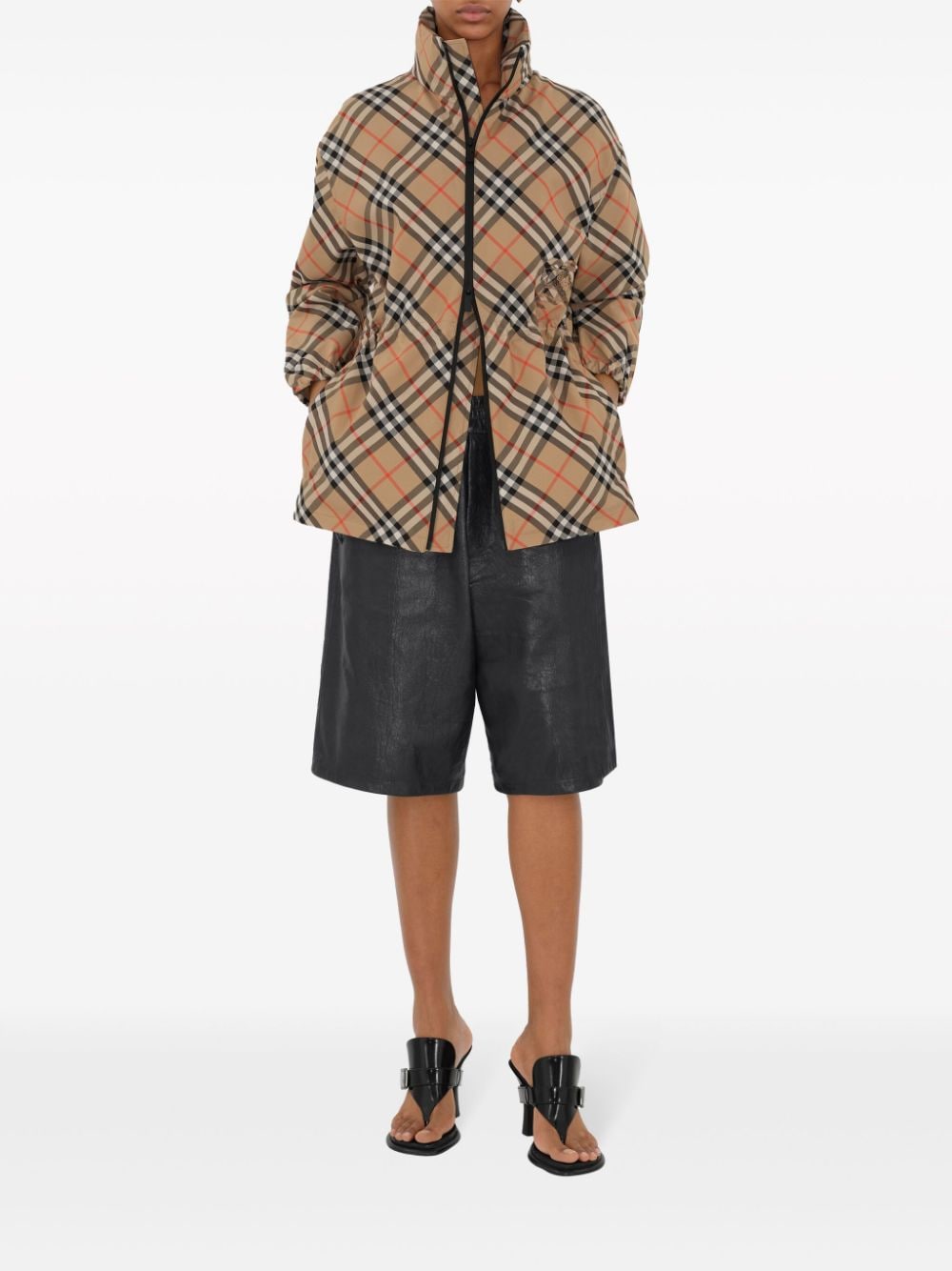 Burberry BURBERRY- Check Nylon Jacket