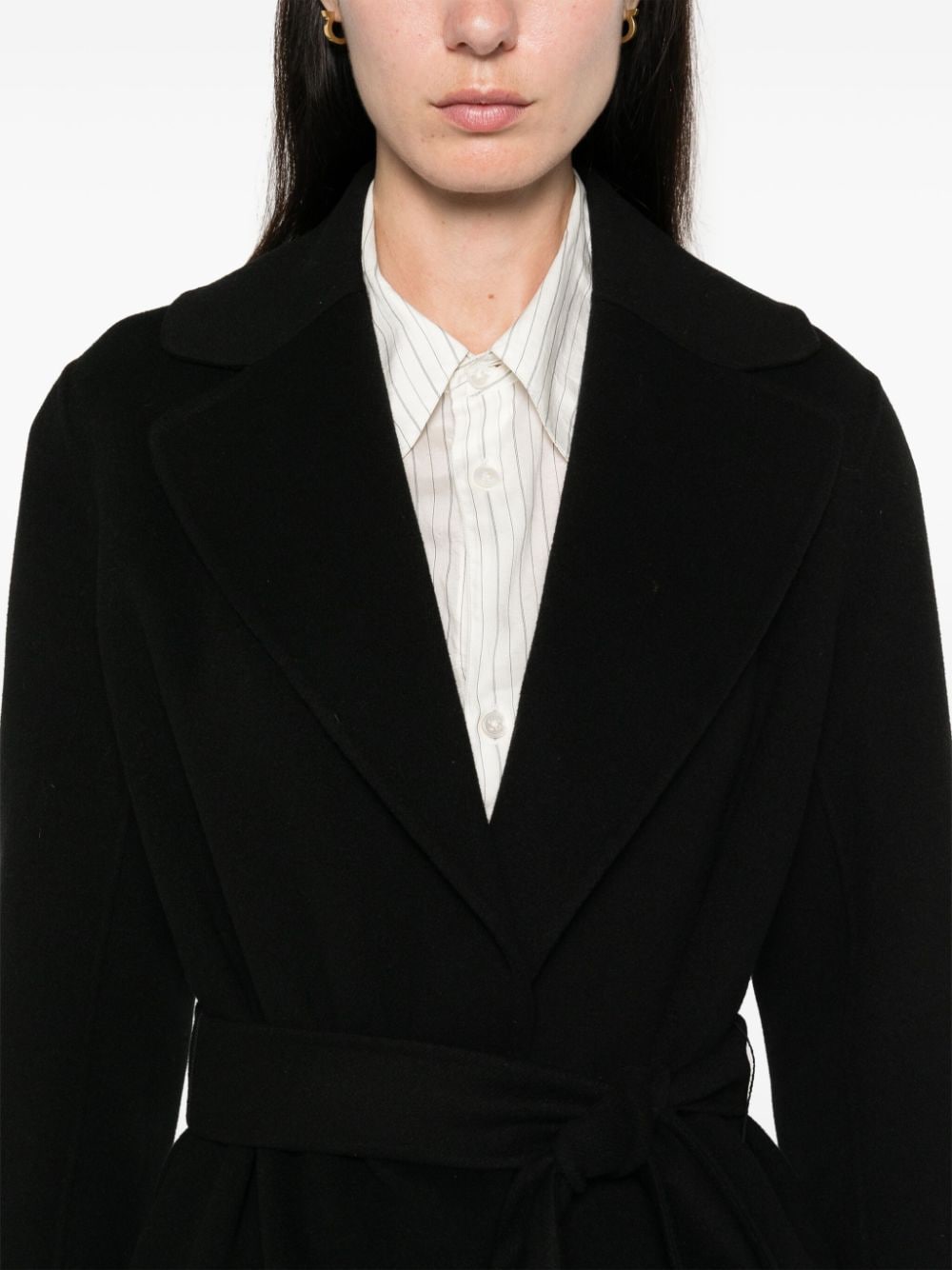  'S MAX MARA- Wool Long Coat