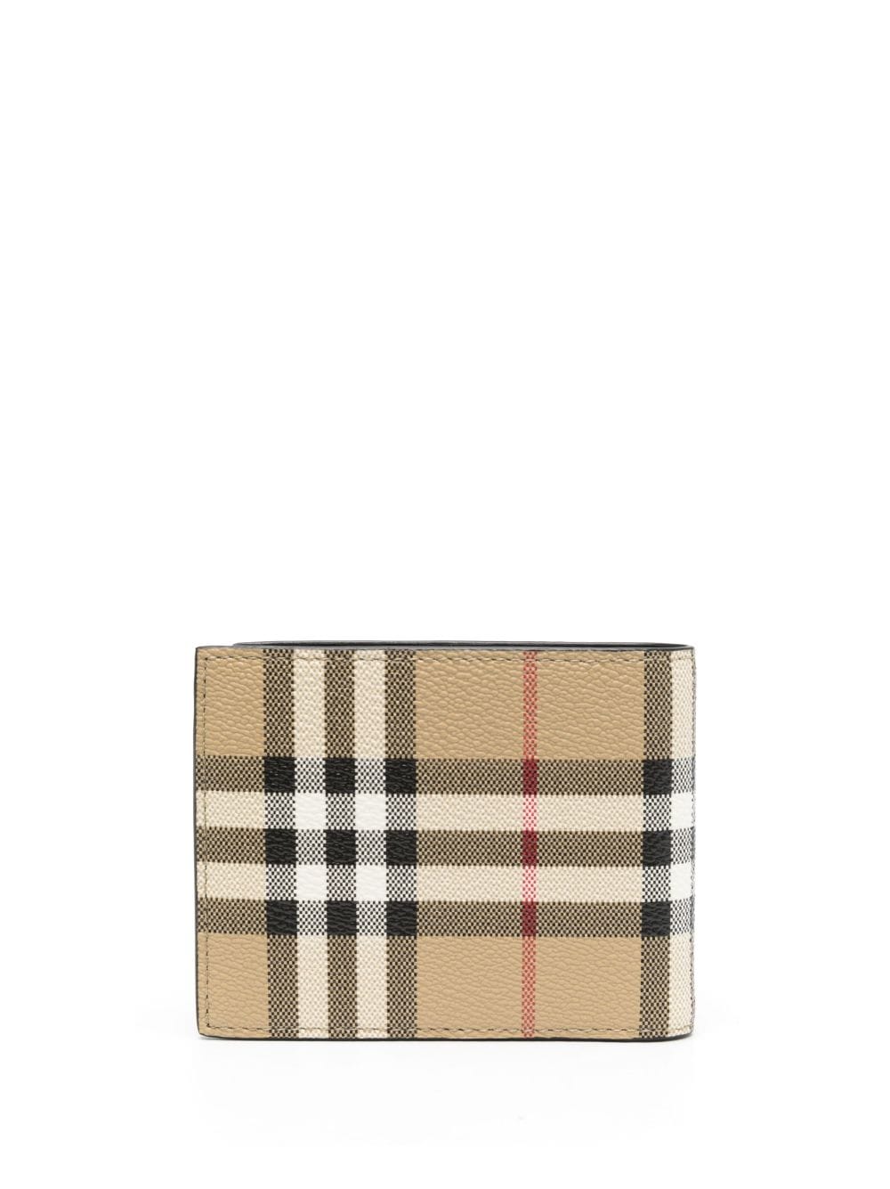 Burberry BURBERRY- Check Motif Wallet