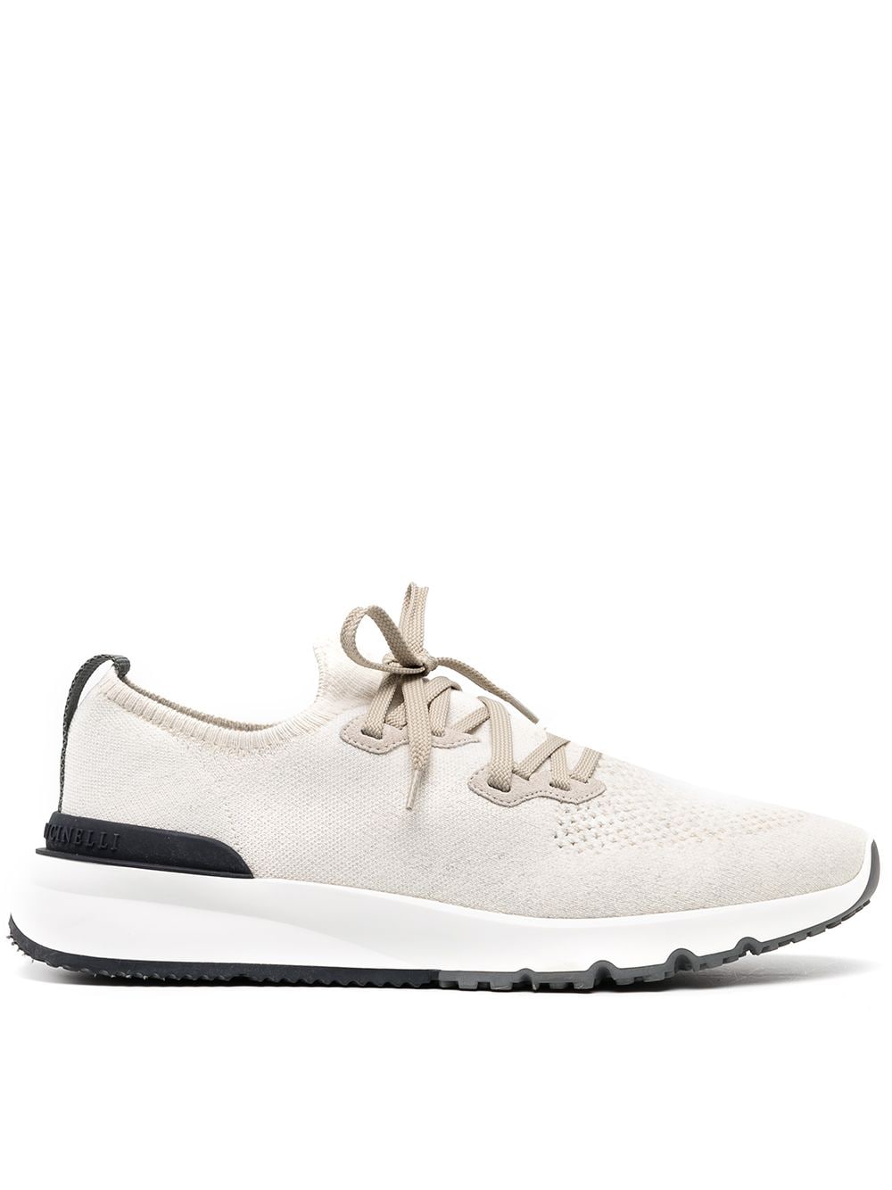 Brunello Cucinelli BRUNELLO CUCINELLI- Knitted Cotton Sneakers