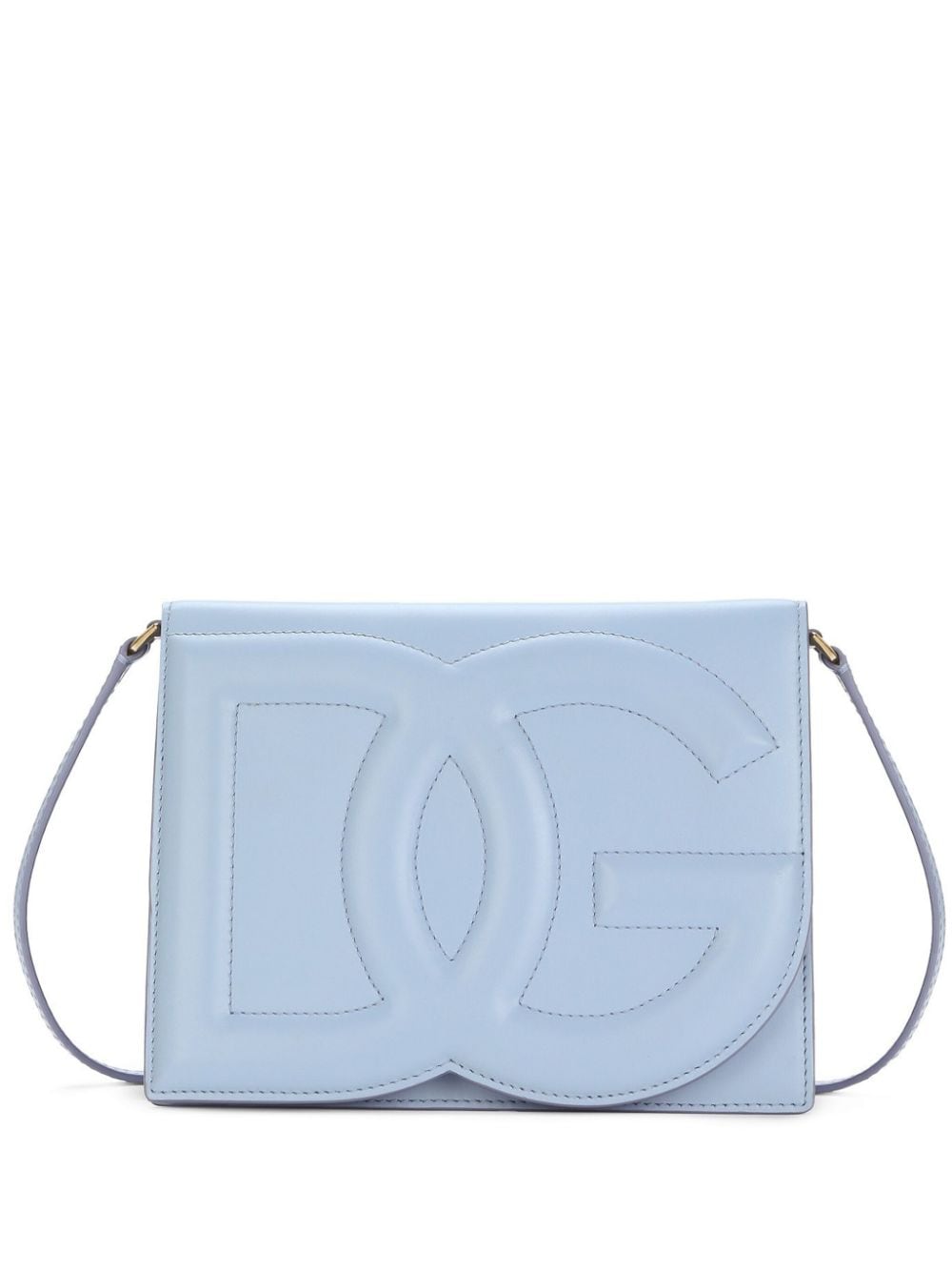 Dolce & Gabbana DOLCE & GABBANA- Dg Logo Leather Crossbody Bag