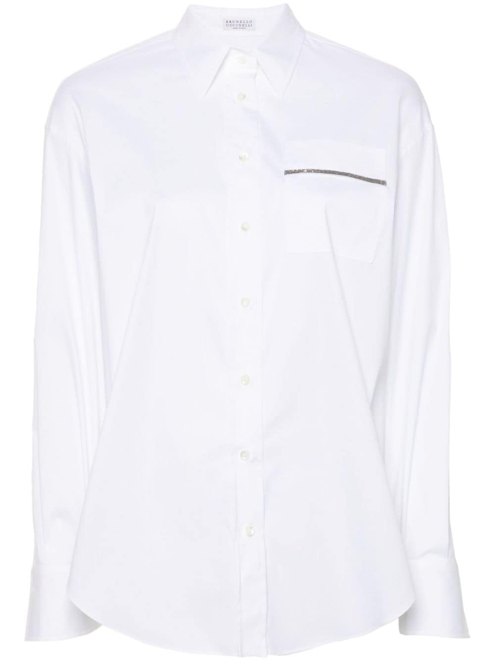 Brunello Cucinelli BRUNELLO CUCINELLI- Cotton Shirt