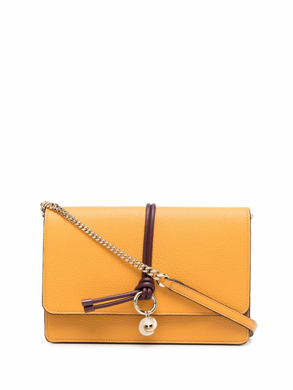 Chloé CHLOÉ- Alphabet Leather Crossbody Bag