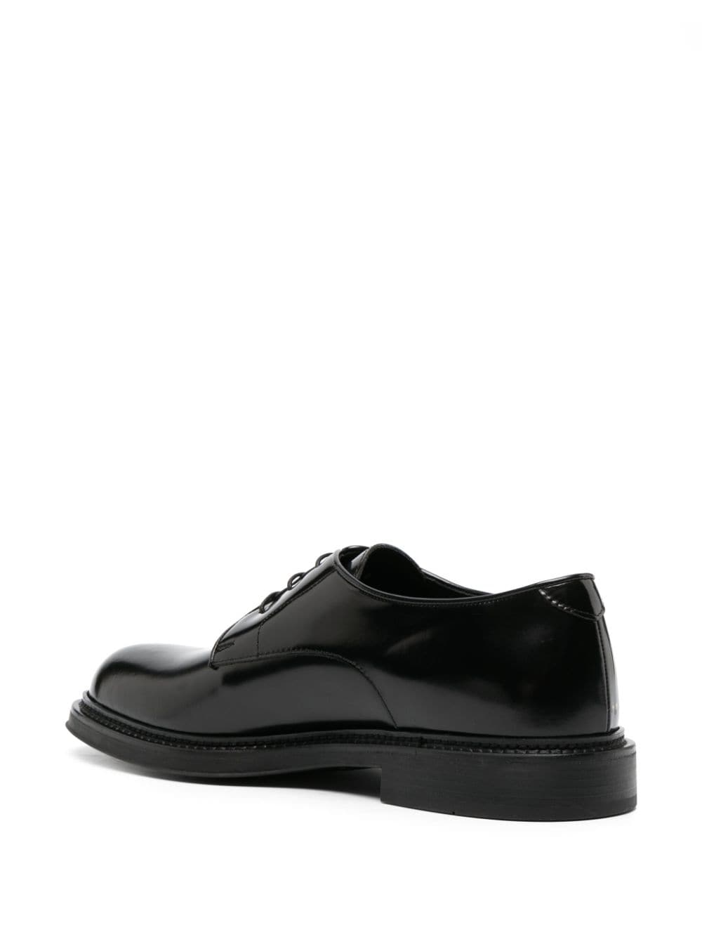 Emporio Armani EMPORIO ARMANI- Shiny Leather Laced Shoes