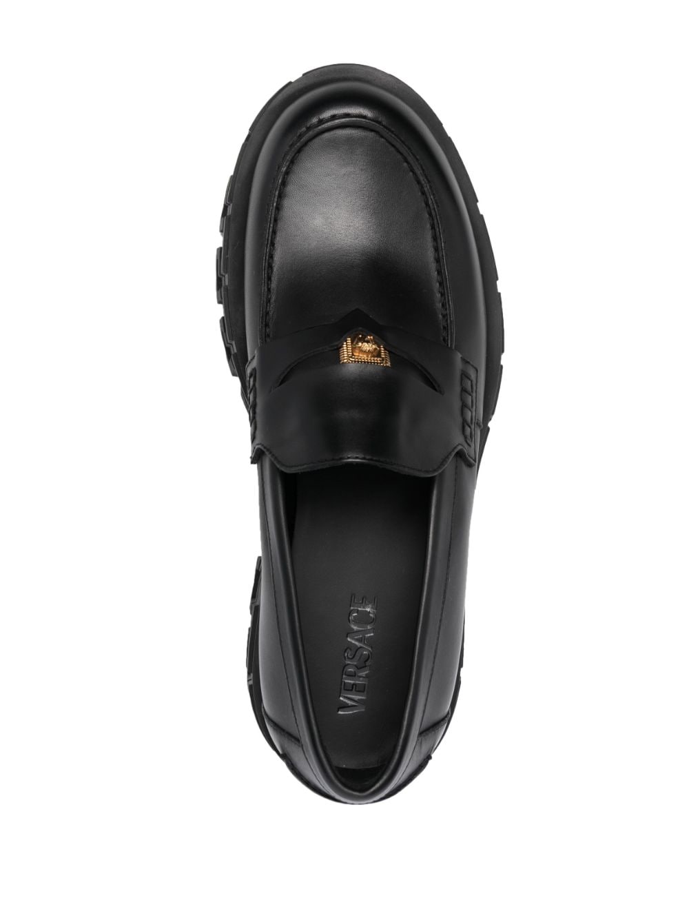 Versace VERSACE- Loafers With Logo