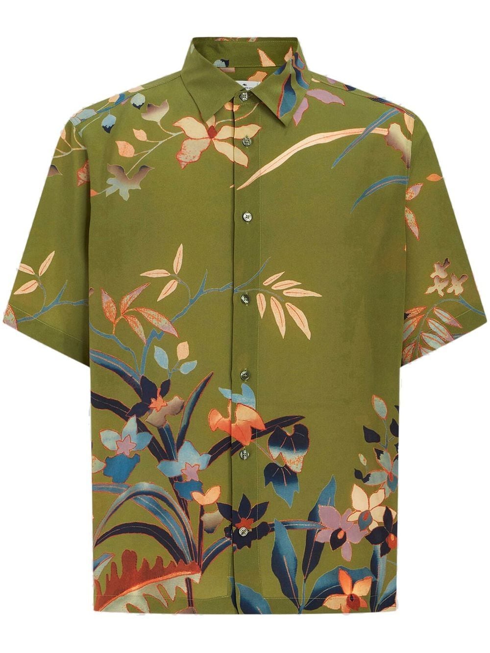 Etro ETRO- Printed Silk Shirt