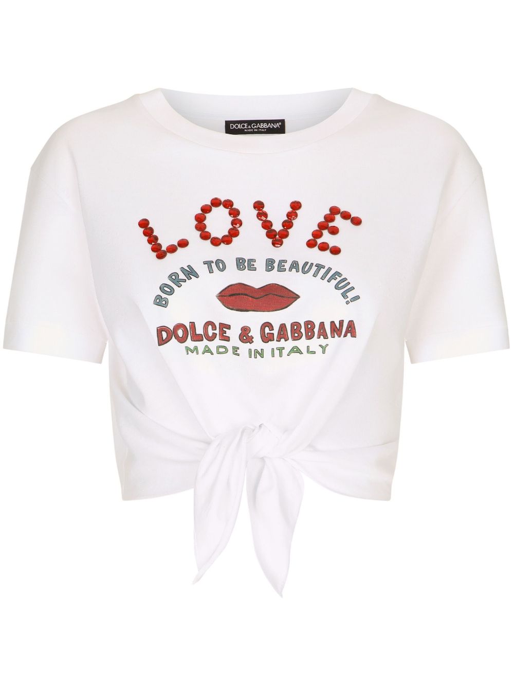 Dolce & Gabbana DOLCE & GABBANA- Printed Cotton T-shirt