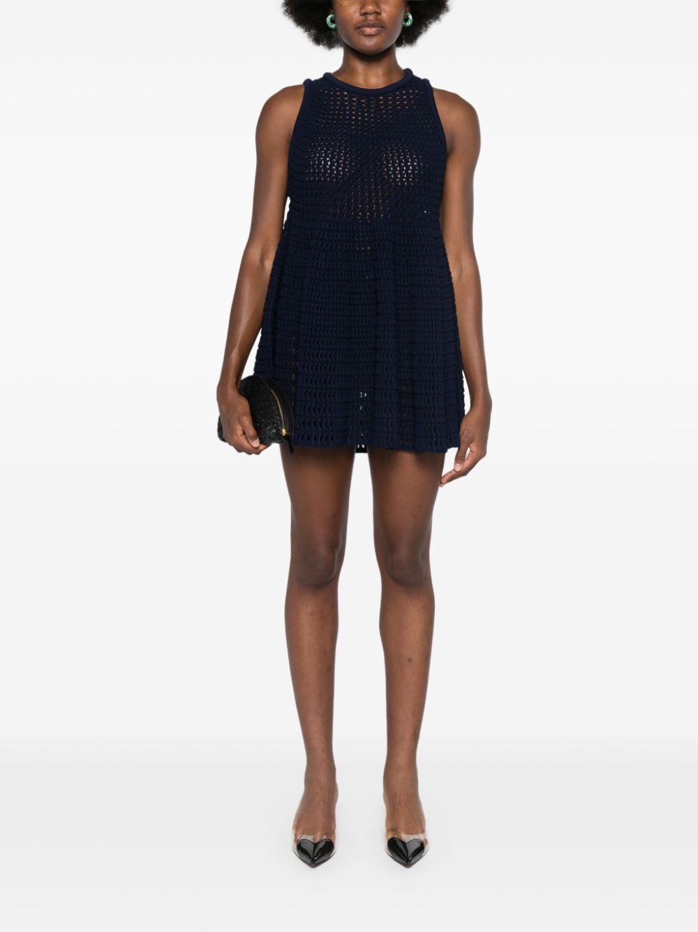 Alaïa ALAÏA- Knitted Mini Dress