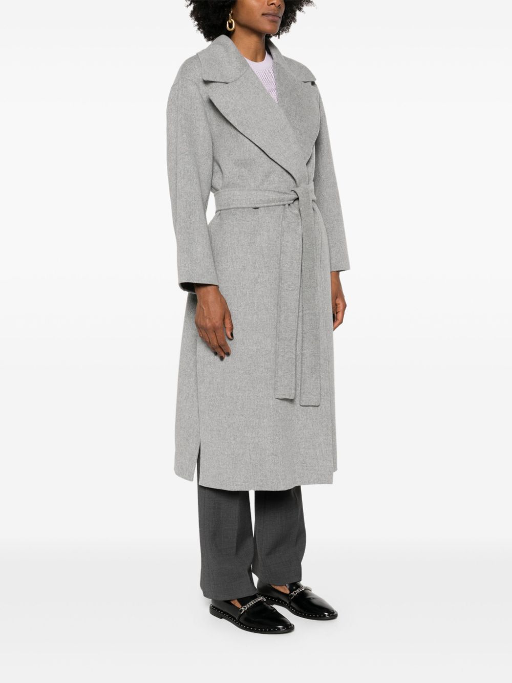  'S MAX MARA- Wool Long Coat