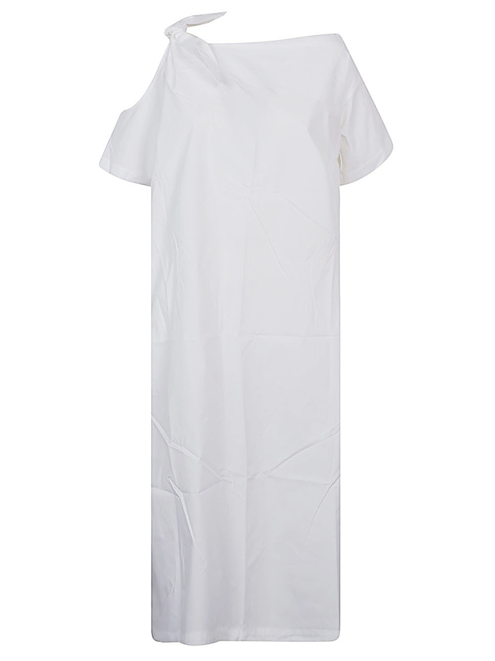 Liviana Conti LIVIANA CONTI- One-shoulder Cotton Blend Long Dress