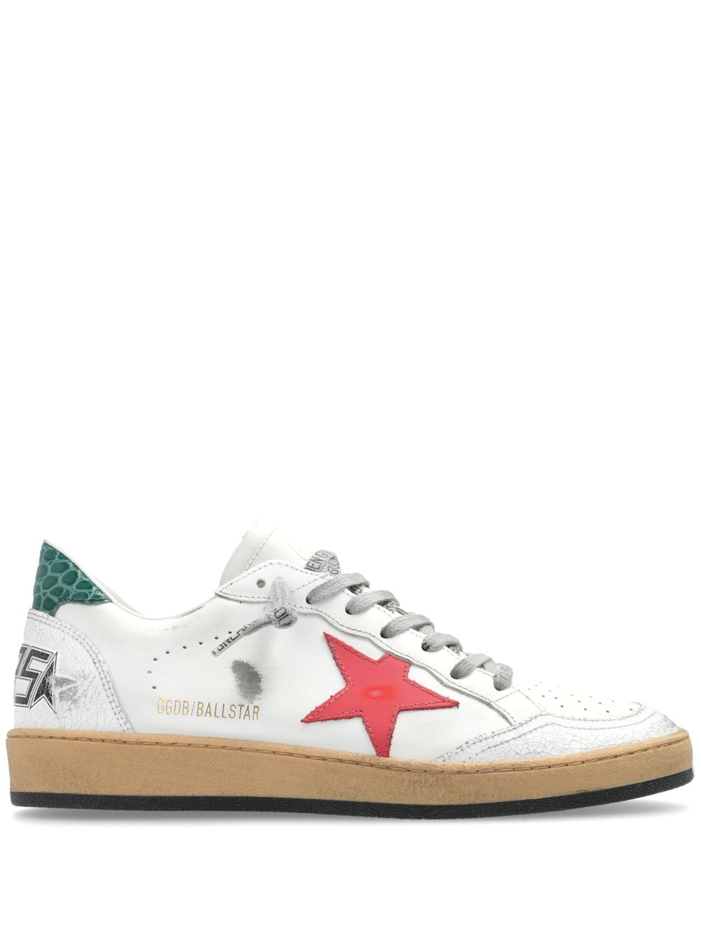 Golden Goose GOLDEN GOOSE- Ballstar Leather Sneakers