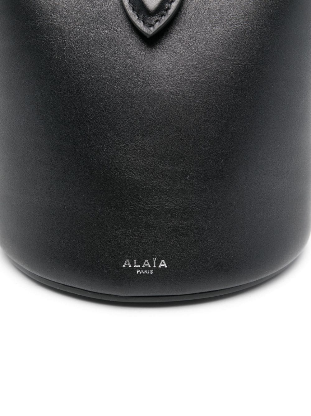 Alaïa ALAÏA- Ring Mini Leather Bucket Bag