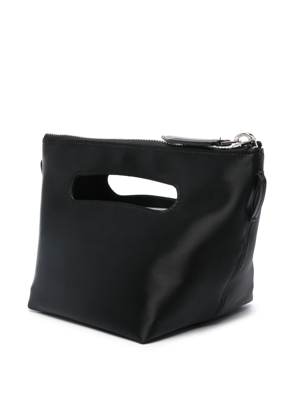 The Attico THE ATTICO- Via Dei Giardini 15 Lux Satin Tote Bag