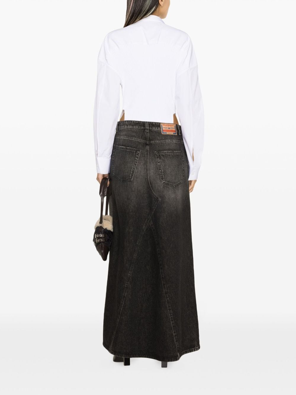 Diesel DIESEL- Denim Maxi Skirt