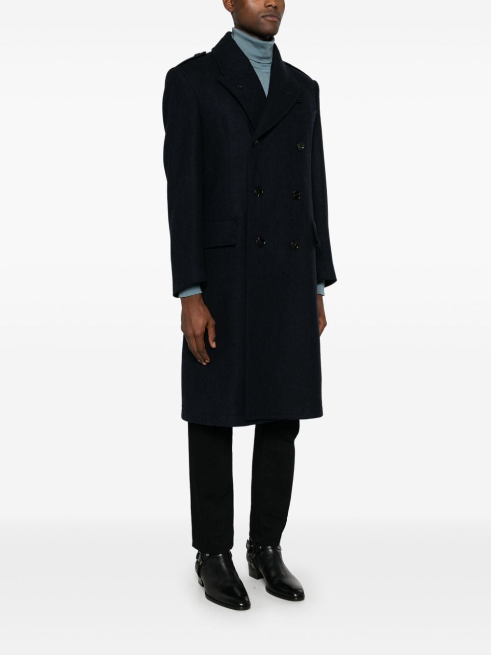 Tom Ford TOM FORD- Long Double-breasted Coat