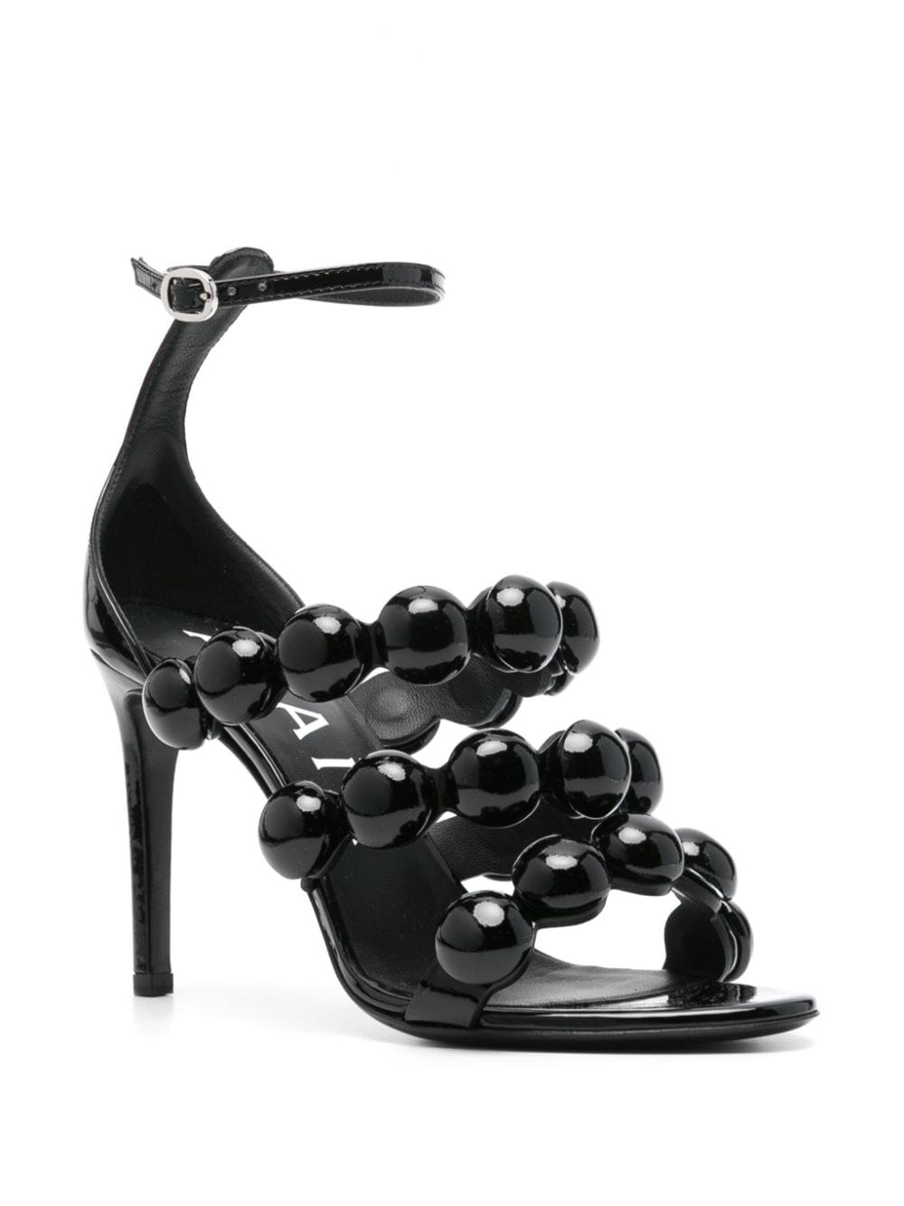 Alaïa ALAÏA- Leather Heel Sandals