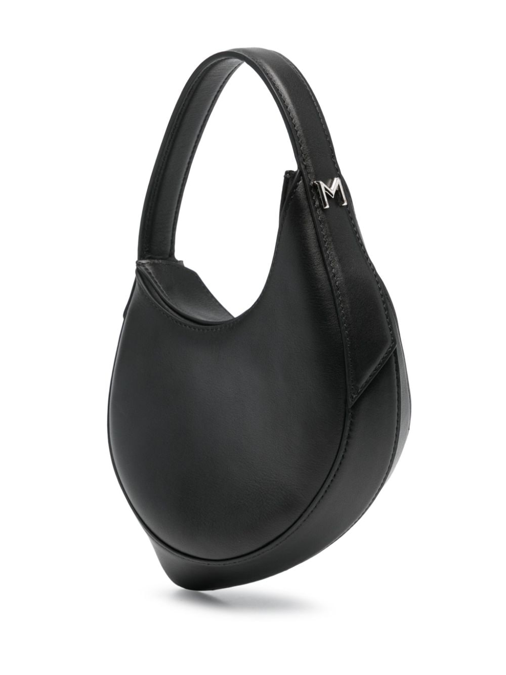 Mugler MUGLER- Spiral Curve 02 Mini Leather Shoulder Bag