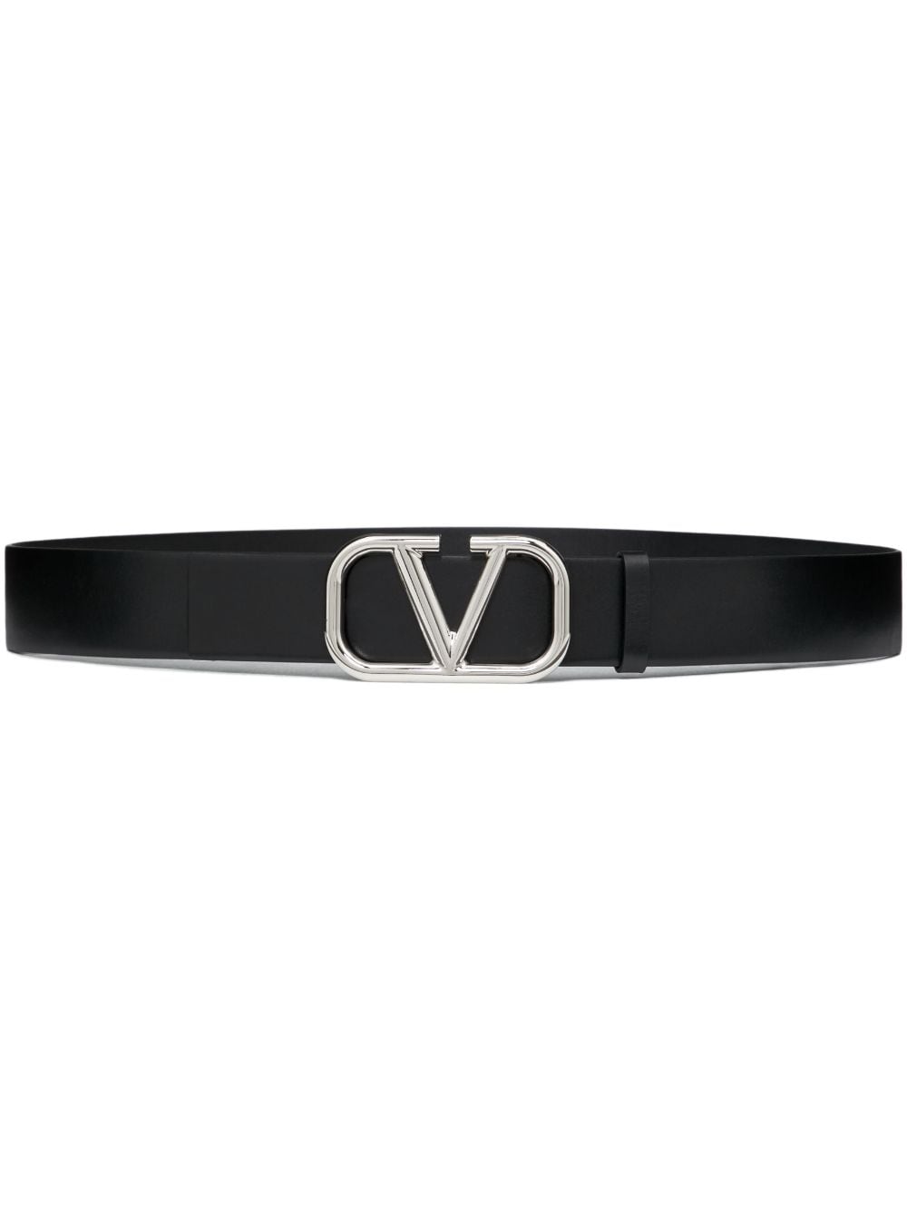 VALENTINO GARAVANI VALENTINO GARAVANI- Vlogo Signature Leather Belt