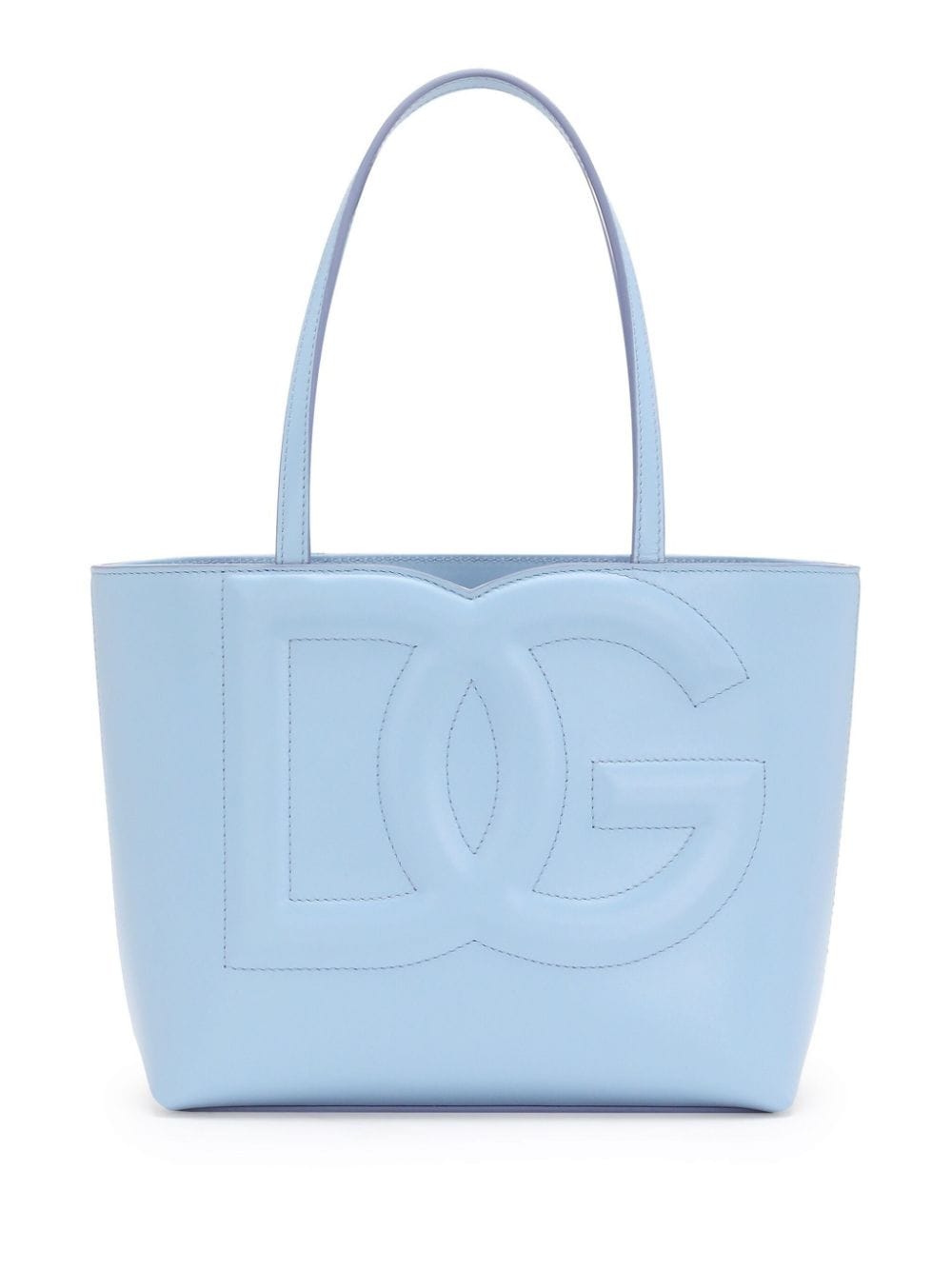 Dolce & Gabbana DOLCE & GABBANA- Dg Logo Small Leather Tote Bag