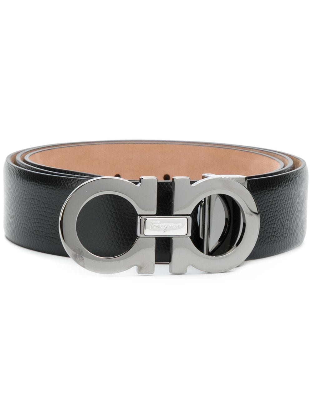 Ferragamo FERRAGAMO- Gancini Leather Belt