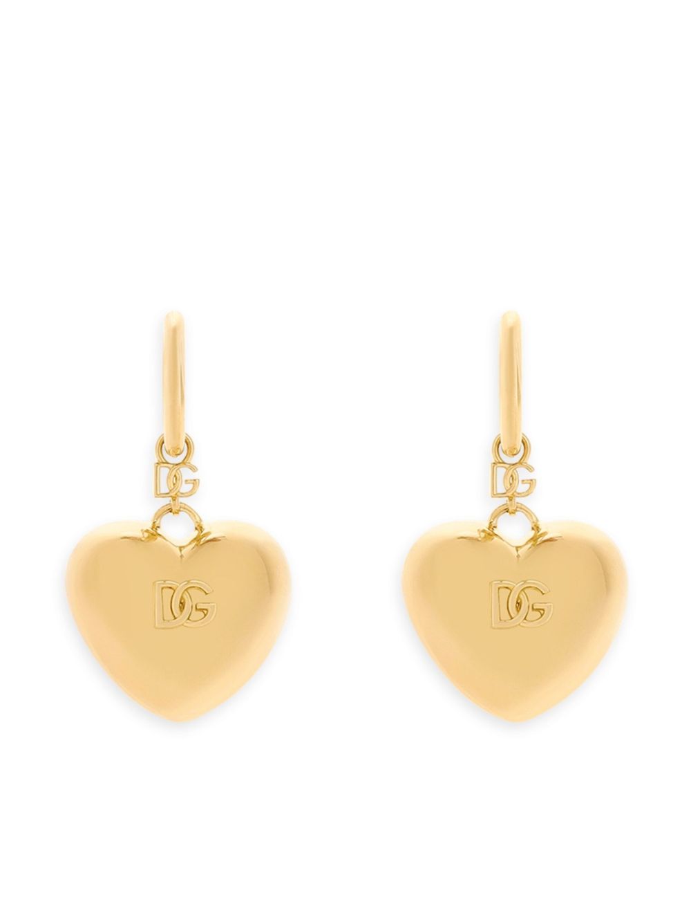 Dolce & Gabbana DOLCE & GABBANA- Heart Pendant Earrings